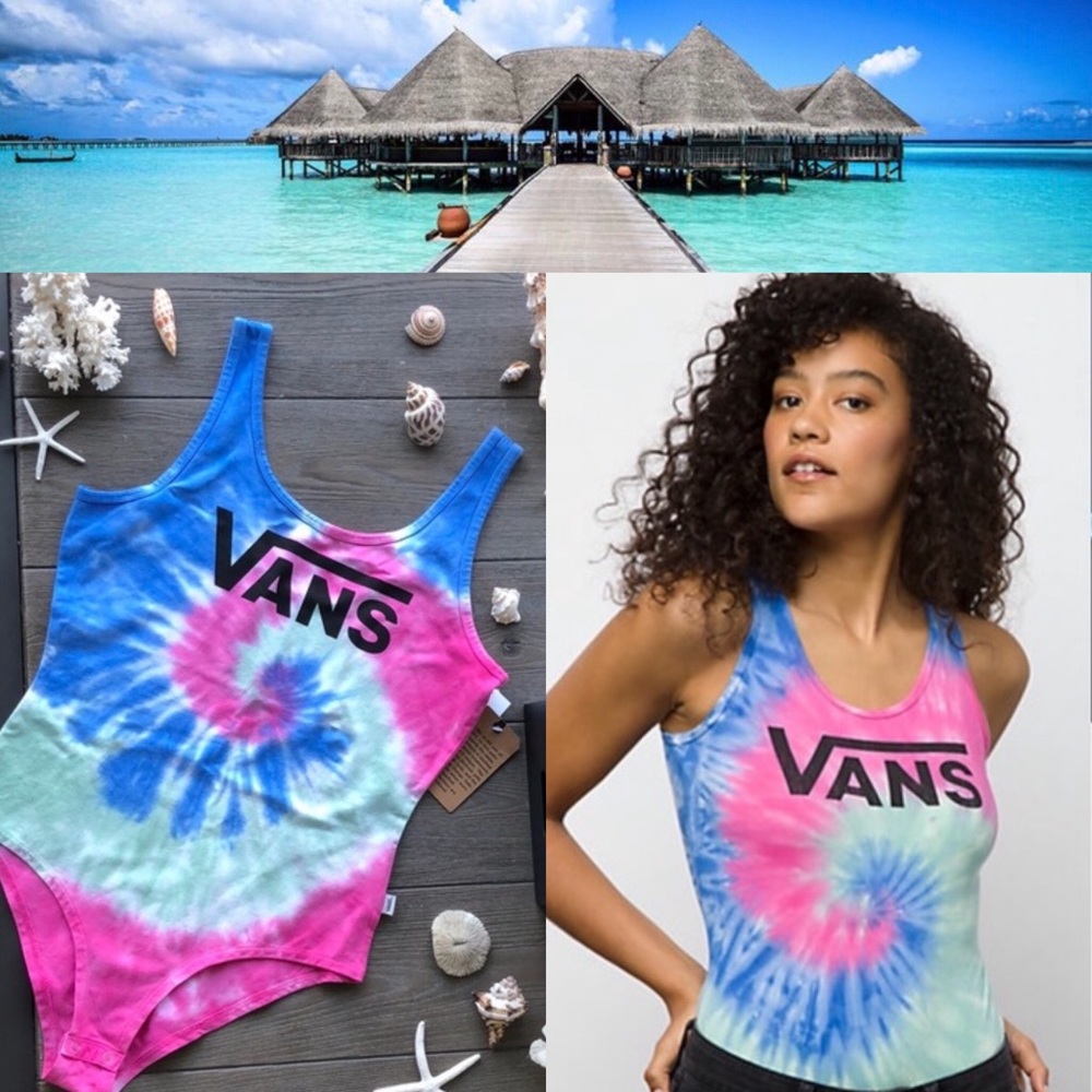 🌴🌼VANS- TIE DYE BODY SUIT🌼🌴 - Picture 1 of 9